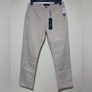 Liverpool Los Angeles Bryant Slim Straight Chino Pants Beige 32x30 NWT StitchFix